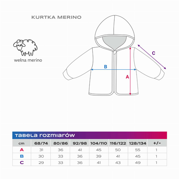Dětská bunda Eevi z merino vlny - tmavě modrá, prodyšná a měkká
