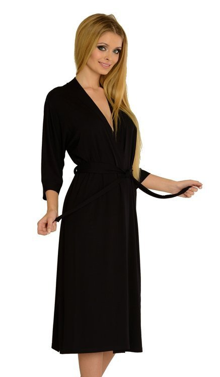 942 Visa Dlouhý župan De Lafense - černý