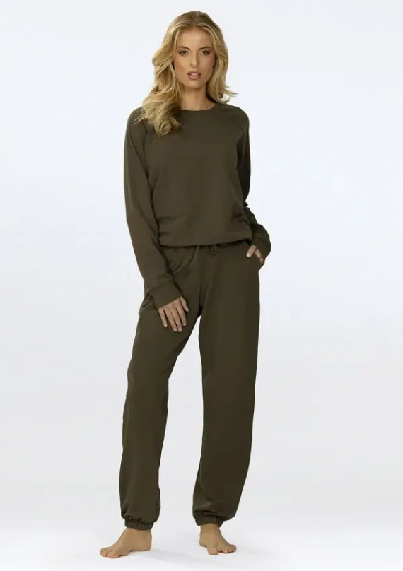 Dámská tepláková souprava Wenezja Dkaren – mikina a kalhoty, bavlna