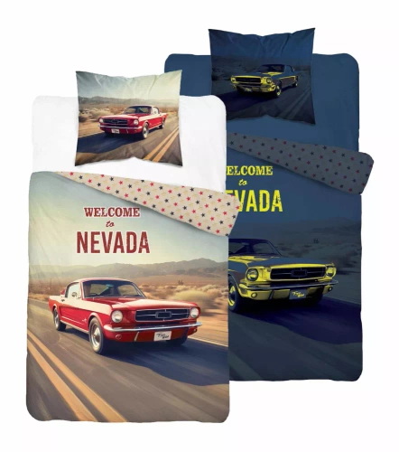 5210 A Fluo 40 Pościel bawełniana świecąca w ciemności samochód Detexpol