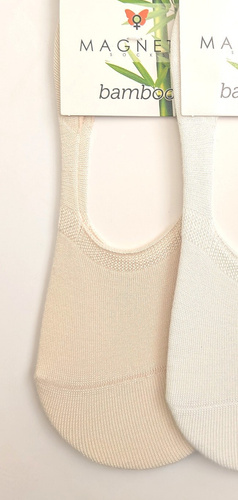 Neviditelné stopky baleríny Bamboo Magnetis 251145 komfort beige