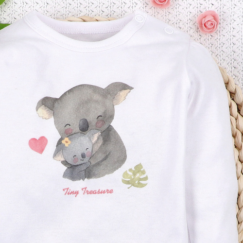 Body Nini Koala 100% organická bavlna, vyrobeno v Polsku