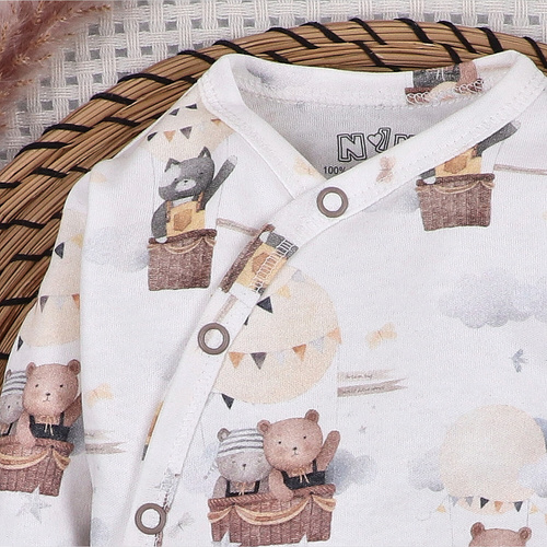 Body Nini Balloon Friends 100% organická bavlna, vyrobeno v Polsku