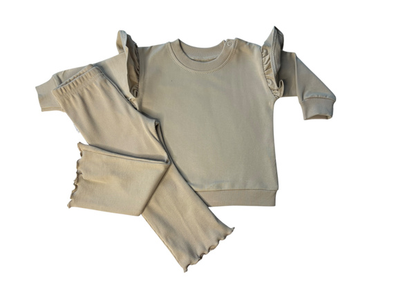 Dívčí tepláková souprava Mamatti DR2564 - mikina a legíny