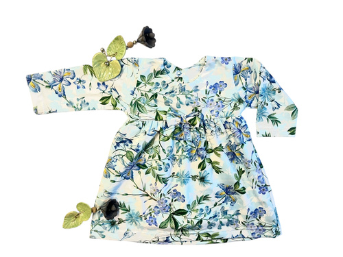 Dívčí šaty Mamatti SU070 - 100% bavlna | příjemné a lehké | Polská výroba