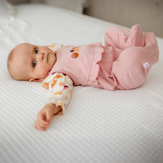 Dětský spací pytel Fluffy Tails Eevi - růžový, bavlna