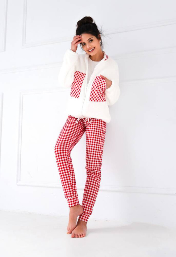 Dokonalá dámská halenka Sensis - krémově červená