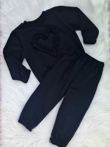 Mia Dětská mikina Bambarillo černá- bavlna a elastan, měkký mikinový úplet | Pohodlí a styl