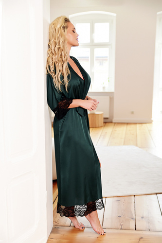 Sumatra Dámský župan Kalimo - zelený