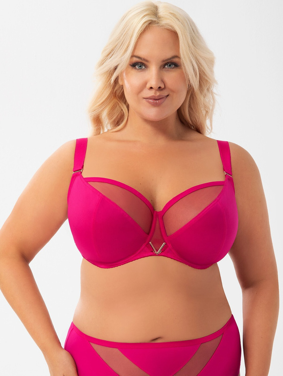 Gorsenia K 564/1 Vicky soft bra fuchsiová