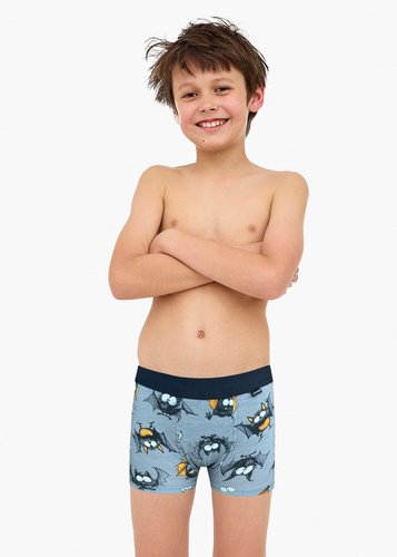 701/154 700/154 Chlapecké bavlněné boxerky Bat Cornette - pohodlné a prodyšné