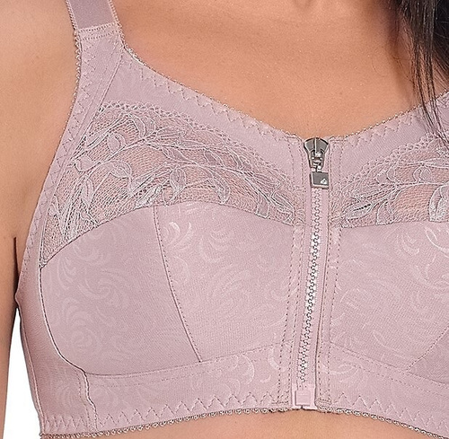 586 Zuza Biustonosz Miękki bez fiszbin Viki - różowy