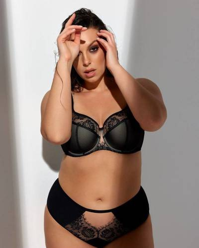 K 647 Alicante Polovyztužená podprsenka Gorsenia- černá