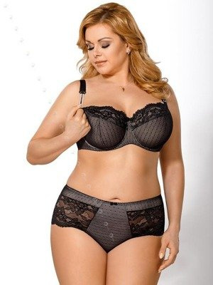 MK09 Liv K Soft kojící podprsenka Gorsenia - černá