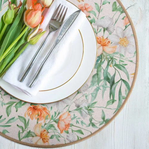 Podložka na stůl Eurofirany elegantní podložka pod talíře glamour Jane green