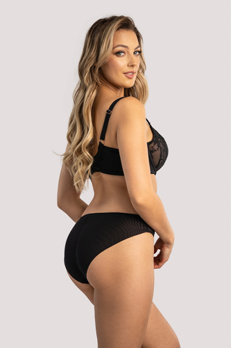 Amadi Soft bra Unikat černá - s ozdobnými ramínky, elegantní a pohodlná