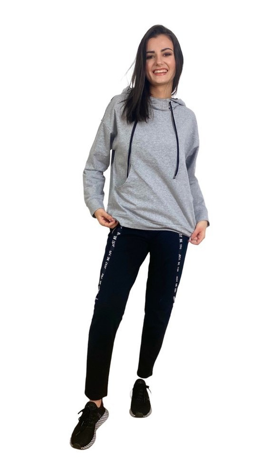 496 Dámská tepláková souprava Just Forex - světlý melír