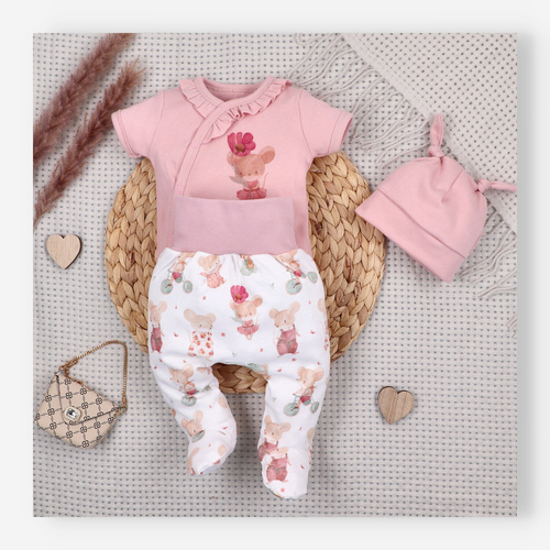 Nini Kojenecké Polodupačky Little Mouse 100% Organická Bavlna – Polsko