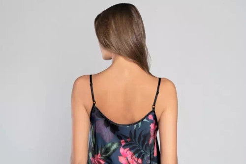 Amazonia Dámské pyžamo slim fit, šortky Italian Fashion - potisk