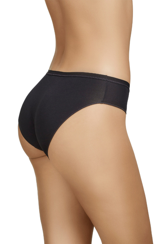 Figi bikini Selene 400 czarne bawełniane klasyczne, 2 szt.