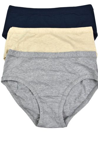 3363 MIDI-1H100 MIDI kalhotky Cotonella 3-pack - bavlněné, pohodlné, klasický střih