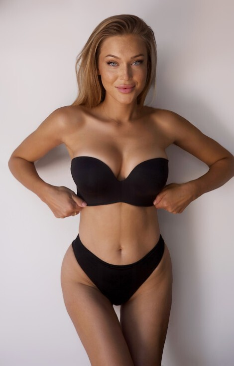 BC-1167 Expert Bra Podprsenka Bardotka Kinga - černá