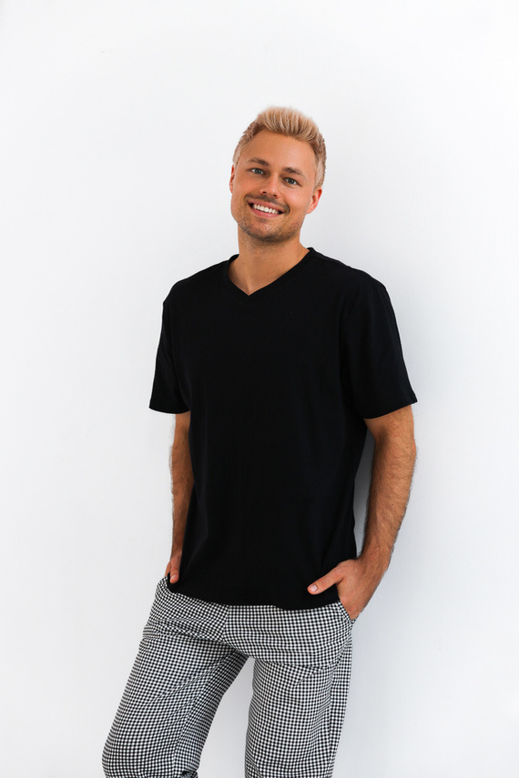 Pedro Pánské pyžamo Sensis - černé