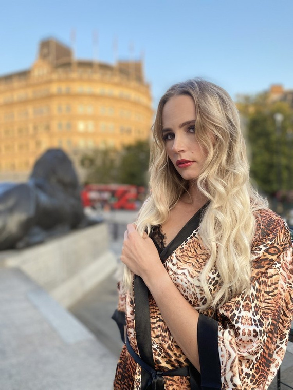 417 Valentina dámský župan Forex - béžový