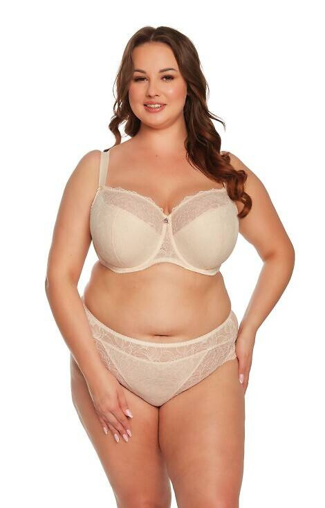 BS 1207 Hannah Maxi Gaia polovyztužená podprsenka - béžová