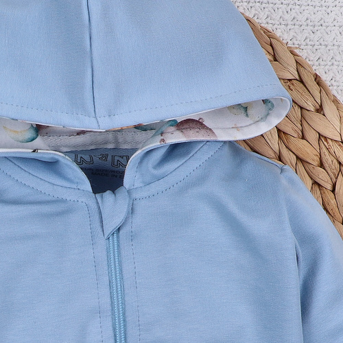 ABN-5615 Dětská mikina Little Dreamers Nini z organické bavlny - pohodlí, udržitelnost, šetrnost k životnímu prostředí