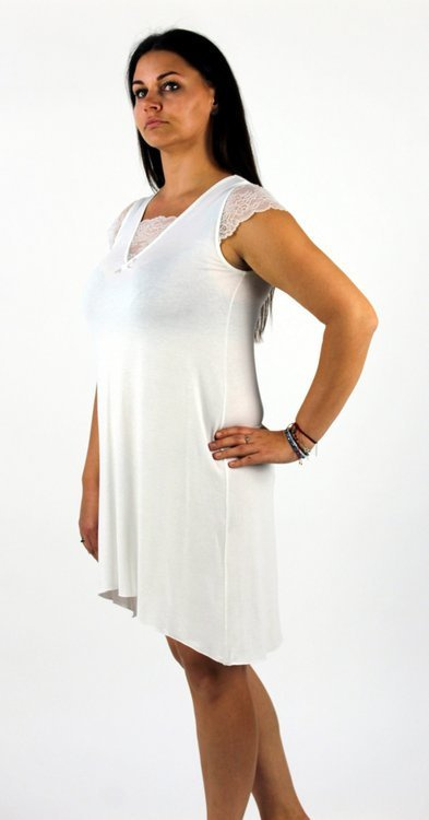 340 Noční košile Fanny Forex - bílá