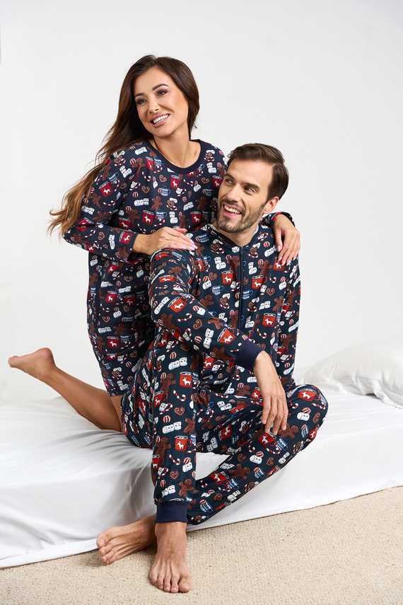 Noční košile Cookies Italská móda - potisk