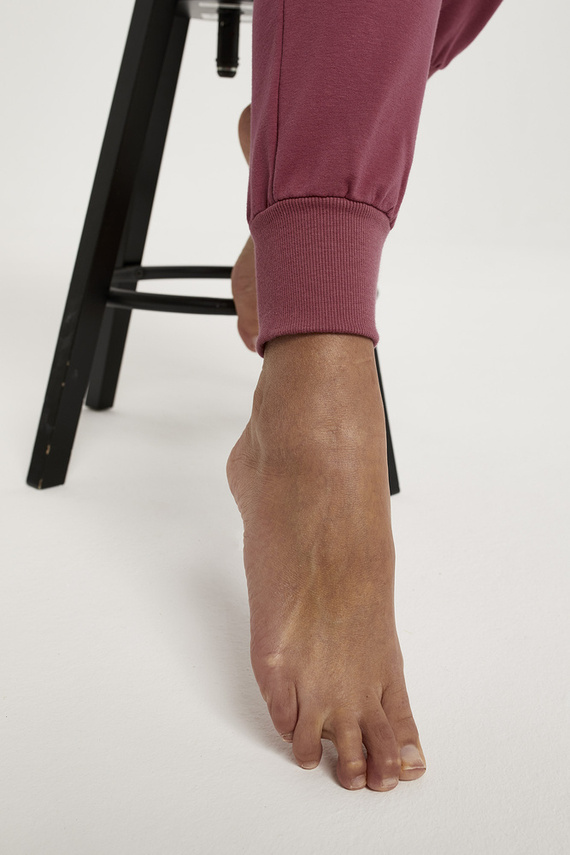 Dámská dlouhá souprava Panama. rukáv, délka. kalhoty Italian Fashion - malinová