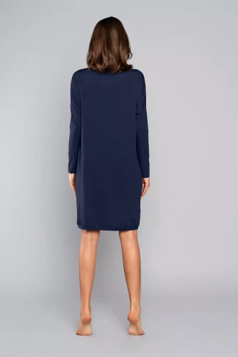 Tirana Dámská a těhotenská tunika Italian Fashion - tmavě modrá