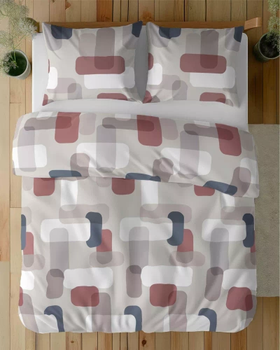 5487 B Detexpol Saténové příběhy šedé povlečení| 100% bavlna, saténová vazba, zip, dárkové balení