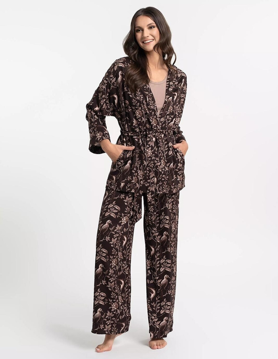 Moraj PDSZ3400 dámský župan cappuccino – 100% viskóza