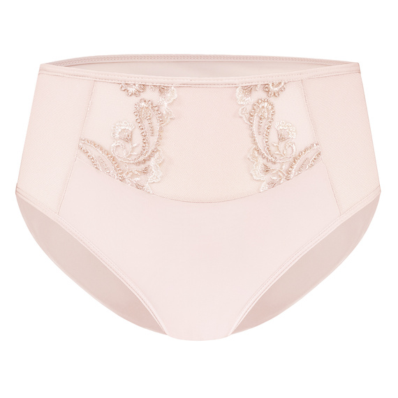 Dámské kalhotky VF-474/469 - vysoký střih, krajkové, komfortní Vena nude