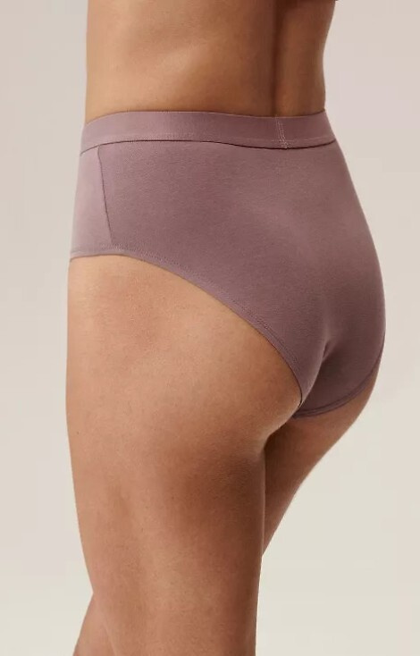 3CLP-009/Z25 Atlantic dámské kalhotky růžovo-vínovo-béžové - maxi Sport, bavlna, 3 ks.