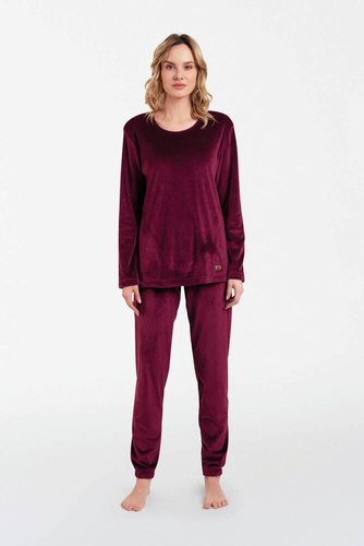 Akara Dámská souprava Italian Fashion - vínová