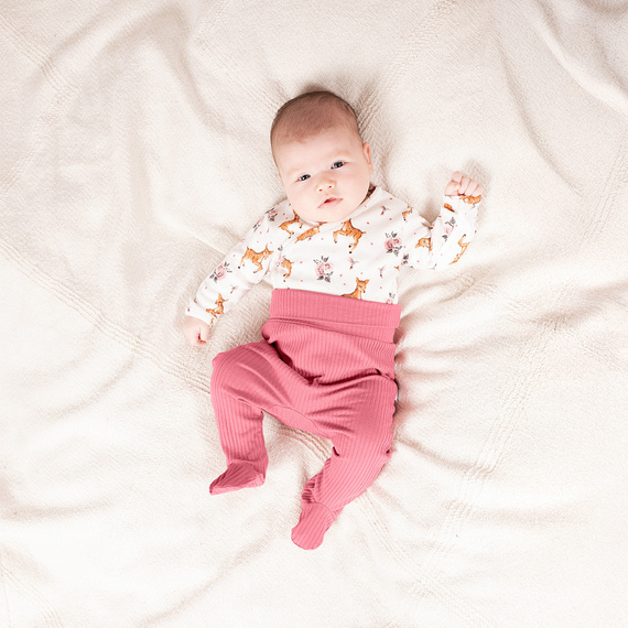 216010 Dětský polospánek Lala Nicol - žebrovaná bavlna s elastanem