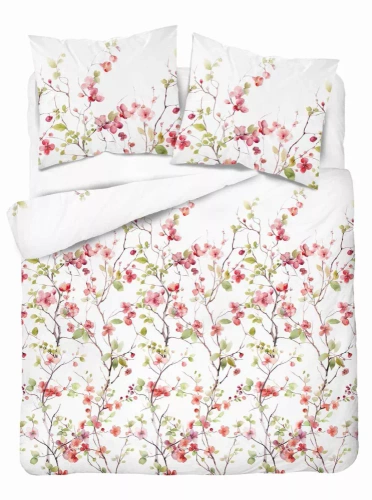 5490 A Detexpol Saténové příběhy bílé | 100% bavlna, saténová vazba, zip, dárkové balení