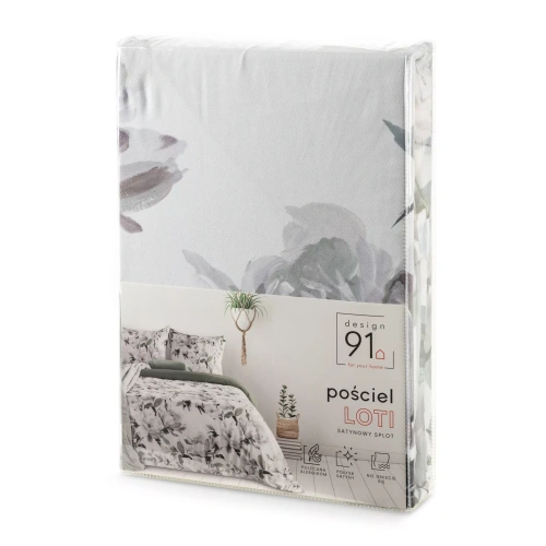 Povlečení Loti Design 91 květinové oboustranné měkké na zip