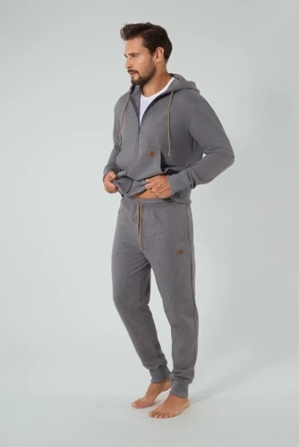 Darwin Pánské tepláky Italian Fashion - melange