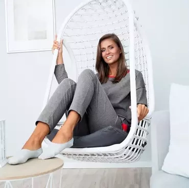 Accent Dámské pyžamo délka. rukáv, délka. kalhoty Italian Fashion - tmavá melanž