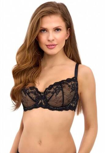 2510 Lupoline černá měkká podprsenka