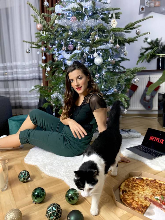 490 Artemise Dámské pyžamo Forex - zelené