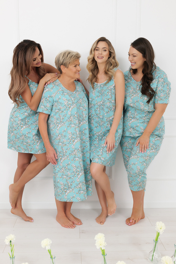 Hikari Italian Fashion dámské pyžamo 100% bavlna letní