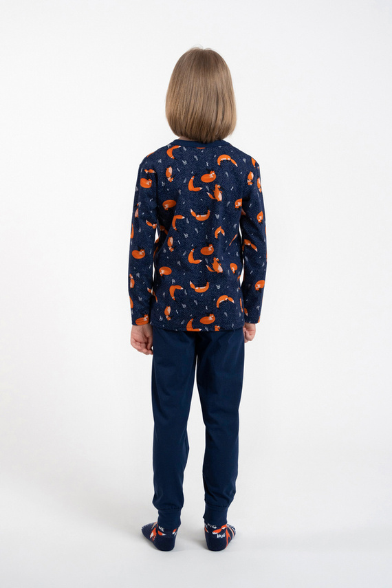 Vitalis Chlapecké pyžamo s dlouhým rukávem, dlouhé kalhoty Italská móda