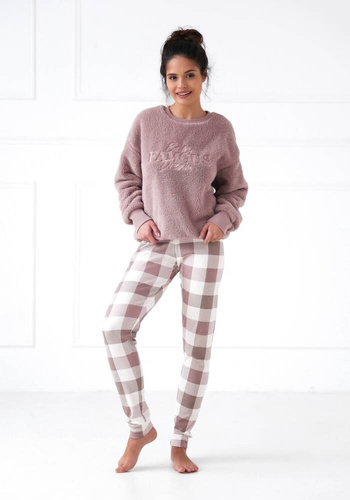 Kaycee Dámské pyžamo Sensis Interlock - pudrově růžové