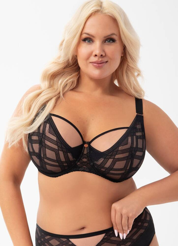 Gorsenia K 897 Estelle Soft černá podprsenka